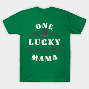 One Lucky Mama St Patricks Day T-Shirt